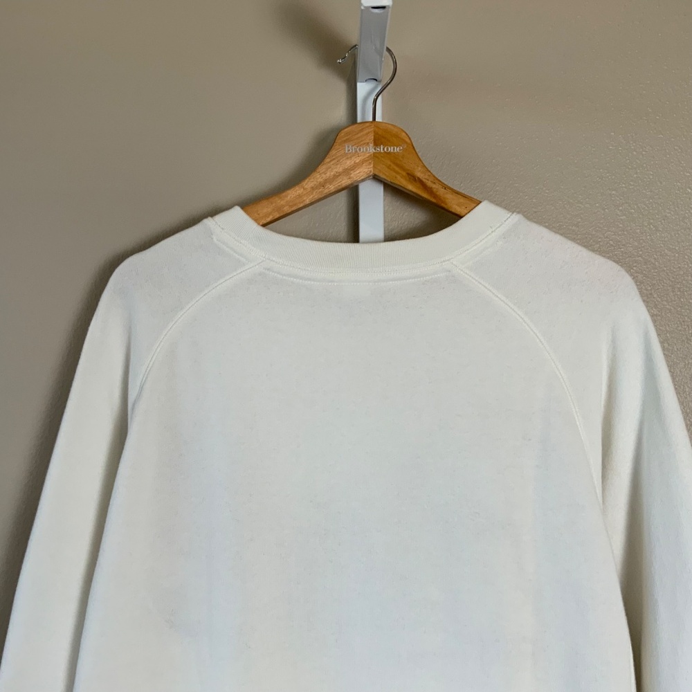 Victoria's Secret PINK Faux Leather Dotted Applique Sweatshirt - Picture 15 of 16